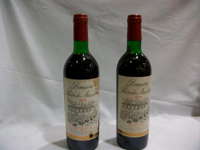 null 2 bouteilles de Graves, Domaine Perin de Naudine, 1978 (esa, B)