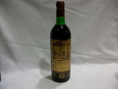 null 1 bouteille de Saint Emilion Grand Cru, Château Palais Cardinal La Fuie, 1983...