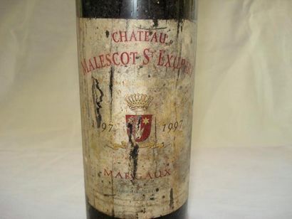 null 1 bouteille de Margaux, Malescot-Saint Exupéry, 1997 (esa)
