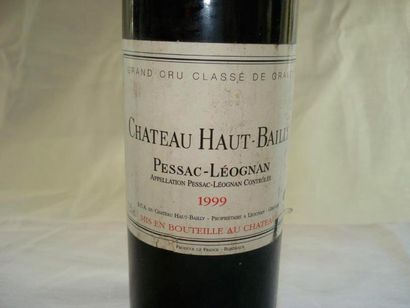 null 1 bouteille de Pessac-Leognan, Château Haut-Bailly, 1999.