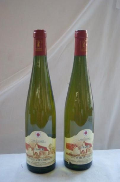 null 2 bouteilles de Gewurztraminer, Ulmer, 2001.