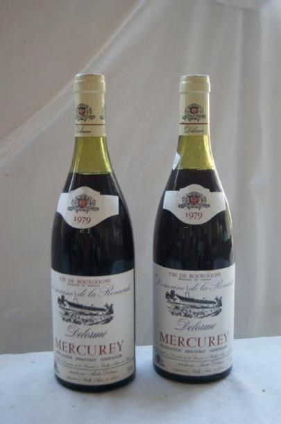 null 2 bouteilles de Mercurey, domaine de L'Orme, 1979 (LB)