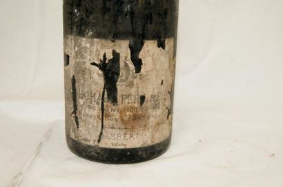null 1 bouteille de Chambertin , Bouchard et fils, 1885. Niveau très bas (mi bouteille)...