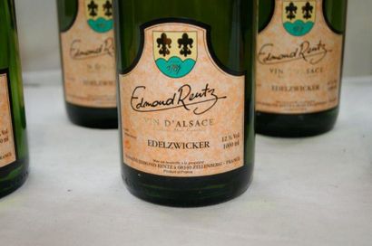 null 6 bouteilles de Edelzwicker, Edmond Reutz, sd. (1000 ml)
