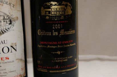 null Lot de 5 bouteilles de Bordeaux : Château les Fermentaux (2010, esa, LB, capusle...