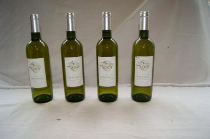 null 4 bouteilles de Bergerac, Sec, Château du Rooy, 2012.