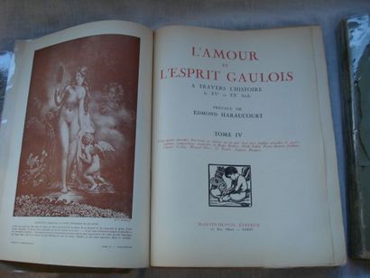 null Edmond Haroucourt "L'Amour et l'Esprit Gaulois à travers l'histoire du Xve au...