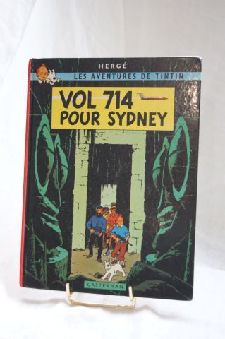 null Album de Tintin "Vol 794 Sydney" 1984.(état d'usage)