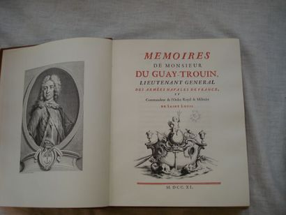 null "Mémoires de monsieur Du Guay-Trouin, lieutenant général .." édition de la Maisnie...