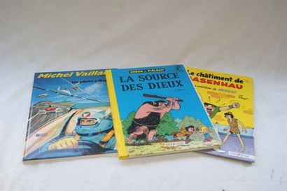 null Lot de 3 bandes dessinées : Michel Vaillant "Un pilote a disparu" (1980) / "Le...