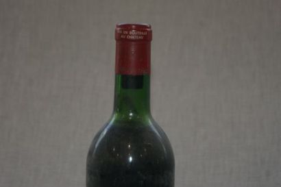 null 1 bouteille de Pauillac, Château Lynch Bages, 1970 (els, B)