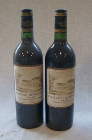 null 2 bouteilles de Graves, Château de Rouillac, 1982.