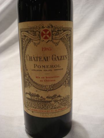 null 1 bouteille de Pomerol, Château Gazin, 1985 (LB)