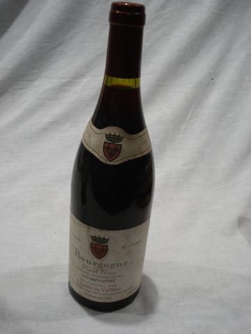 null 1 bouteille de Pinot Noir, domaine les Brulottes, 1998.