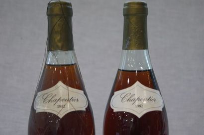 null 2 bouteilles de Hermitage, Chapoutier, 1982.