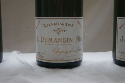 null 3 bouteilles de champagne Dumangin Fils, brut.