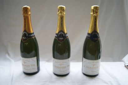 null 3 bouteilles de champagne Dumangin Fils, brut.