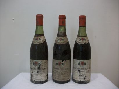null 3 bouteilles de Hautes-Côtes de Beaune, Bouchard Père et Fils (1974), (esa,...