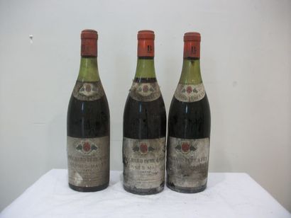 null 3 bouteilles de Bonne-Mares (1971), Bouchard Père et fils, (esa, LB et B)