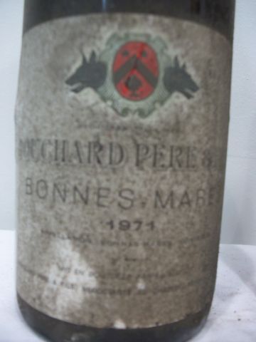 null 3 bouteilles de Bonne-Mares (1971), Bouchard Père et fils, (esa, LB et B)