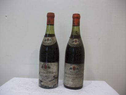 null 2 bouteilles de Mazis-Chambertin (1971, une sans date), Bouchard Père et fils,...
