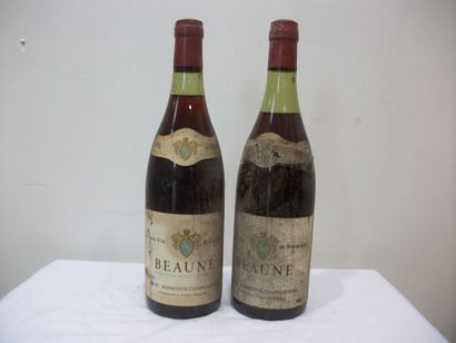 null 2 bouteilles de Beaune, Regis Rossignol-Changarnier (1976), (esa, B et LB)