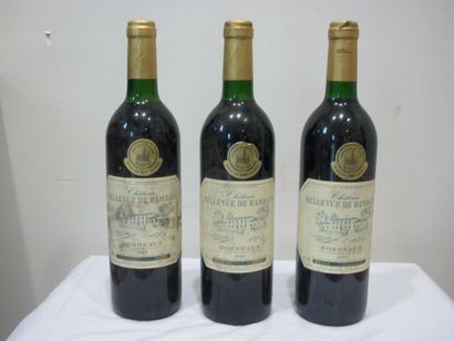 null 3 bouteilles de Bordeaux, Château Bellevue de Rambaud (2003)