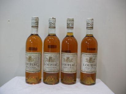 null 4 bouteilles de Loupiac, Château le Moyne, (els, LB)