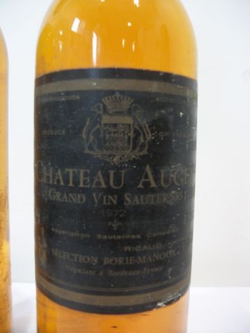 null 2 bouteilles de Sauternes, Château Augey (1972), (els, LB)