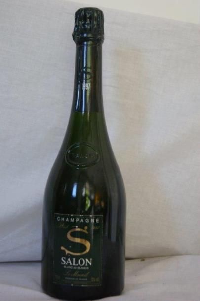 null 1 bouteille de champagne "S" de Salon, Blanc de Blancs, millésime 1997.