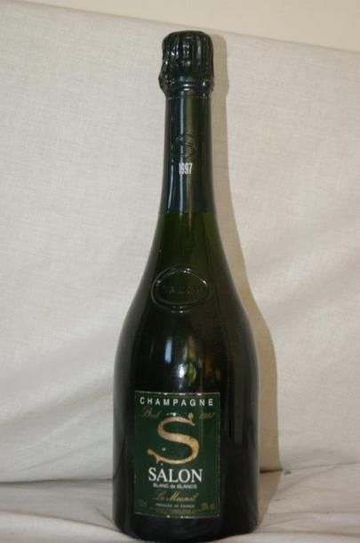 null 1 bouteille de champagne "S" de Salon, Blanc de Blancs, millésime 1997.