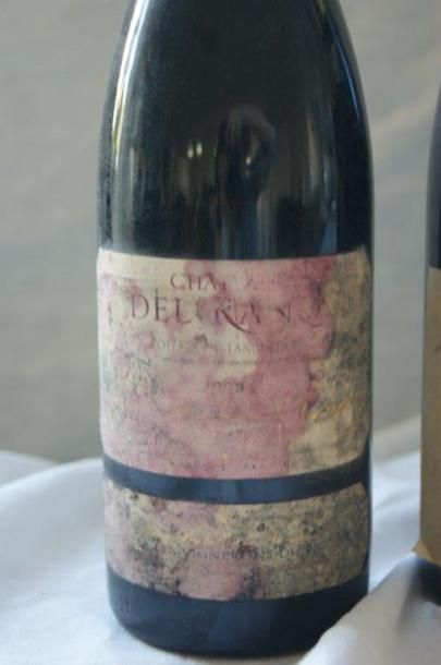 null Lot de 6 bouteilles de vins rouges : Cahors 1997, Saint Joseph 1997, Moulin-à-Vent...