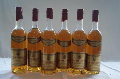 null 6 bouteilles de Pineau des Charentes, Pierre-Jean Rougé.