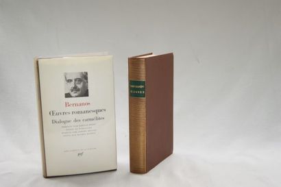null Bibliothèque de La Pléiade, Lot de 2 volumes : Saint Exupéry "Oeuvres" (1953)...