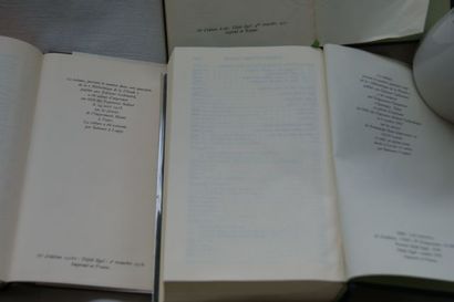 null Bibliothèque de La Pléiade, Lot de 3 volumes : Verlaine "Oeuvres poétiques complètes"...