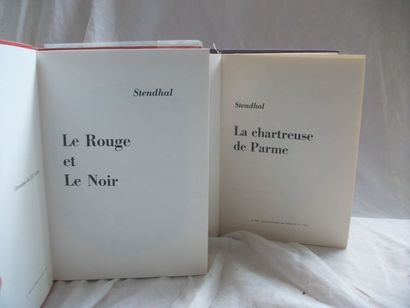 null Collection Super, Lot de deux livres de Stendhal : "Le Rouge et le Noir" et...