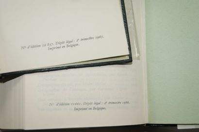 null Encyclopédie de La Pléiade, Lot de 2 volumes : "Biologie" (1965) - "Géographie...