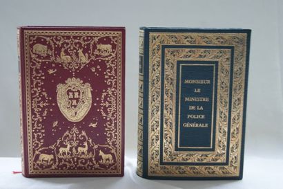 null Jean de BONNOT, lot de 2 livres : La Fontaine, Fables, tomes 1 - Mémoires de...