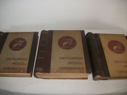 null Encyclopédie médico-chirurgicale. 3 tomes.