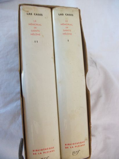 null Bibliothèque de La Pléiade, LAS CASES "Mémorial de Sainte Hélène", 1956. 2 tomes,...