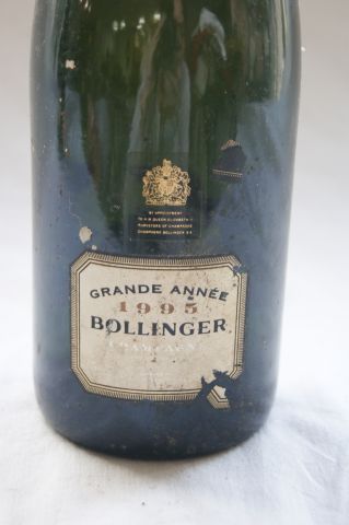 null 1 bouteille de champagne Bollinger, Grande année, 1995