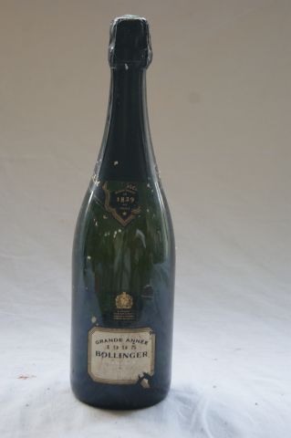null 1 bouteille de champagne Bollinger, Grande année, 1995