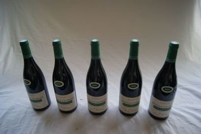 null 5 bouteilles de Nuits Saint-Georges, Clos des Porrets, Domaine Henri Gouges,...