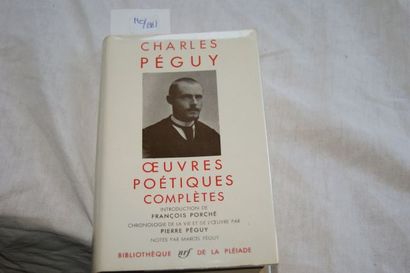 null Bibliothèque de La Pléiade, Peguy "Oeuvres poétiques complètes" 1960.