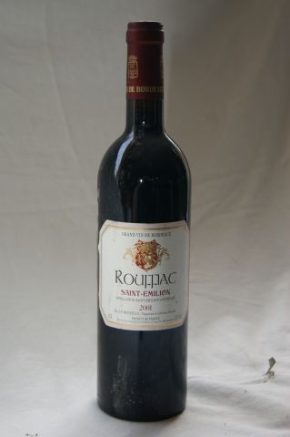 null 1 bouteille de Saint Emilion, domaine Rouffiac, 2001.