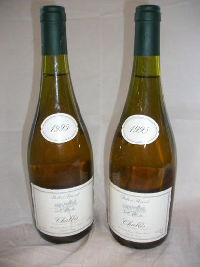 null 2 bouteilles de Chablis Robert poinsot 1995