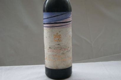 null 1 bouteille de Château Mouton Rothschild, 1980 (B, es)