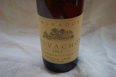null 1 bouteille de Calvados, Bouvachon, 1963, 70 cl.