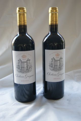 null 2 bouteilles de Médoc, Château Greysac, 2015.