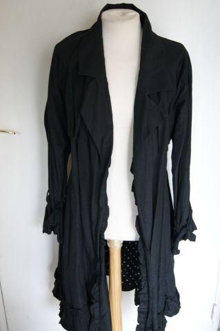 null Christian LACROIX Trench noir. Taille 38/40.